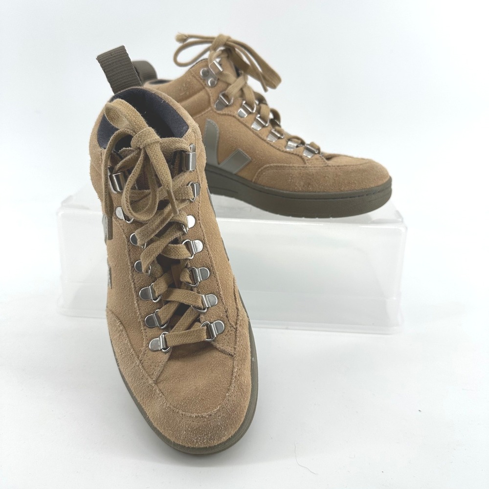 Veja Roraima Sneaker Boot Gorpcore Hiking Outdoors Women 5 Camel Brown